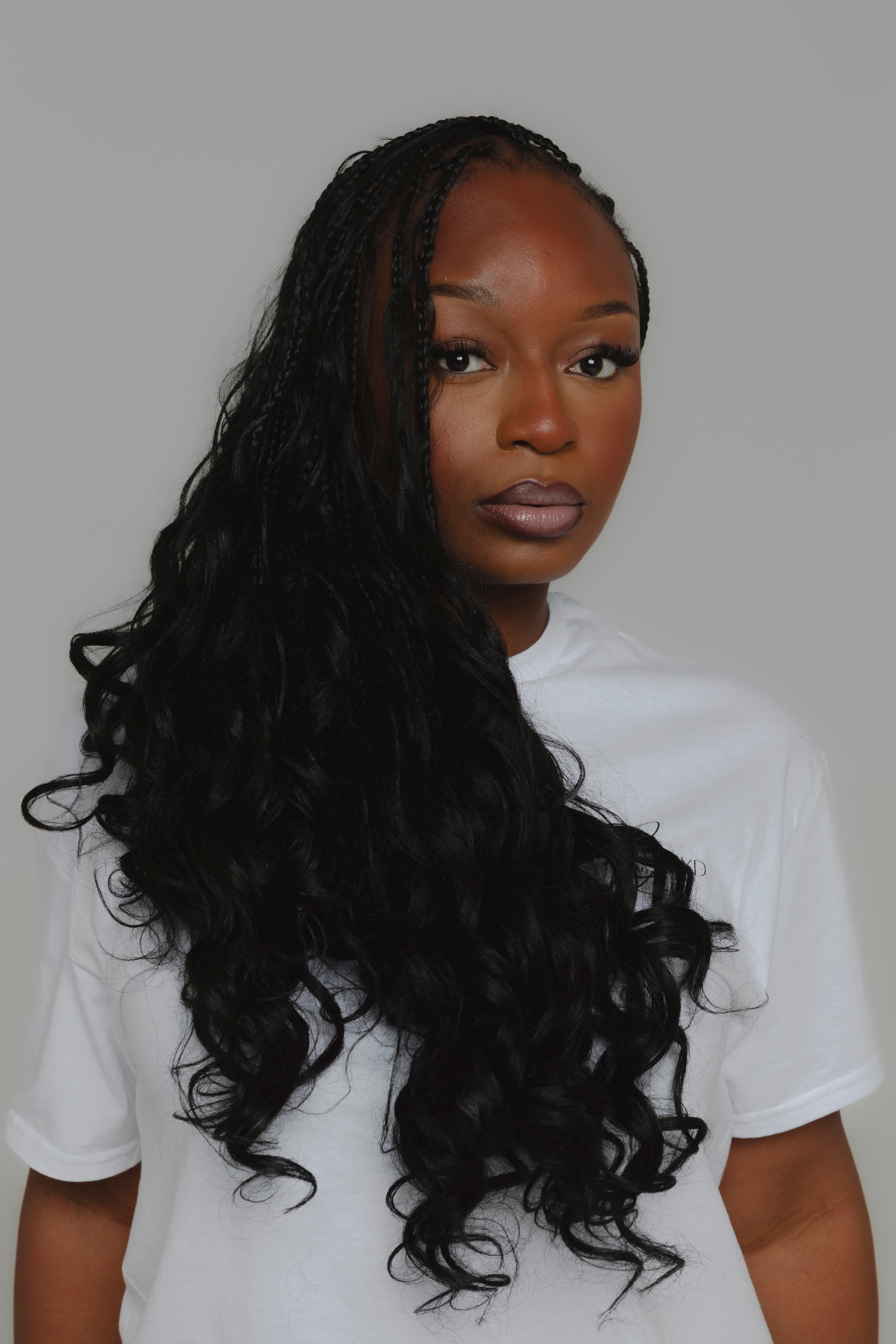French Curls Braids