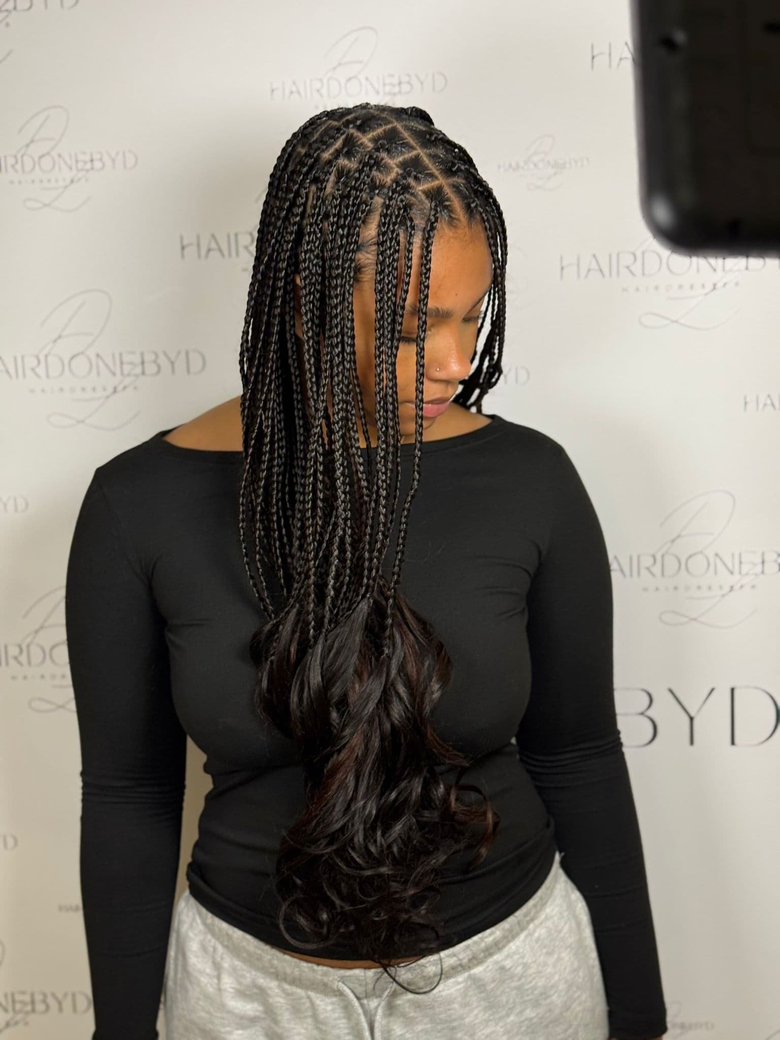 French Curls Braids
